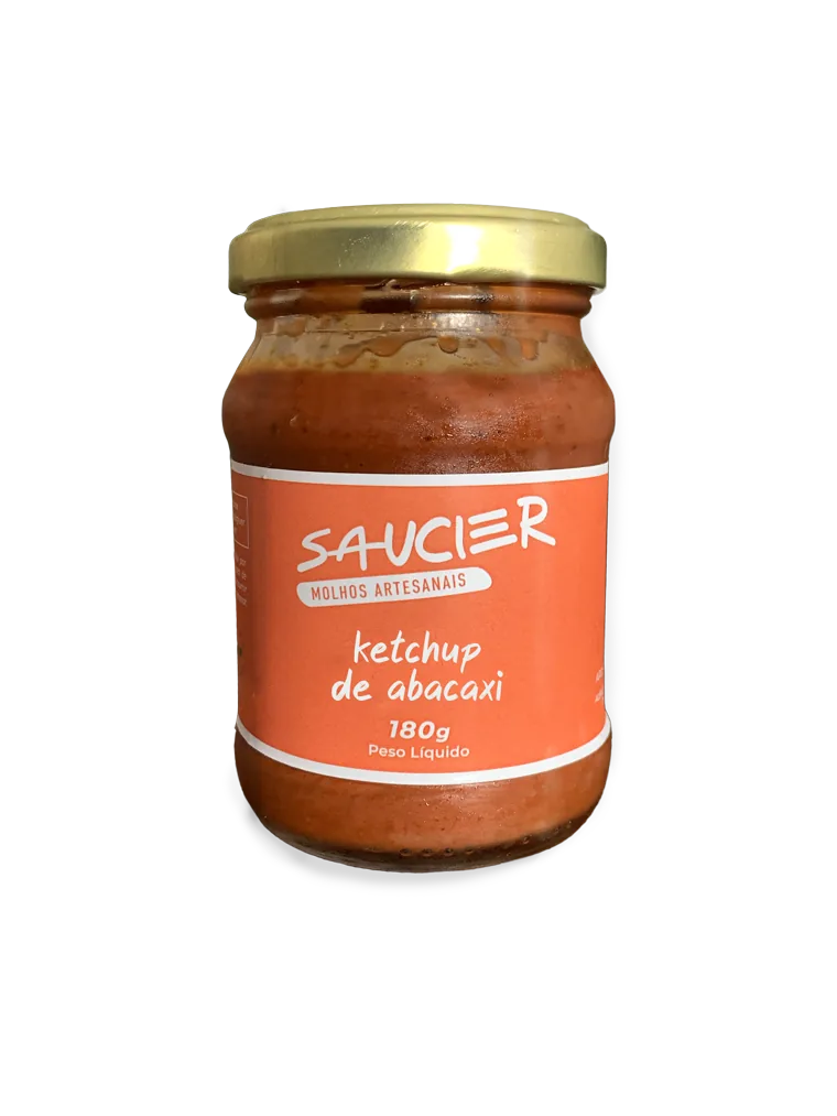 Pote de Ketchup de Abacaxi Saucier