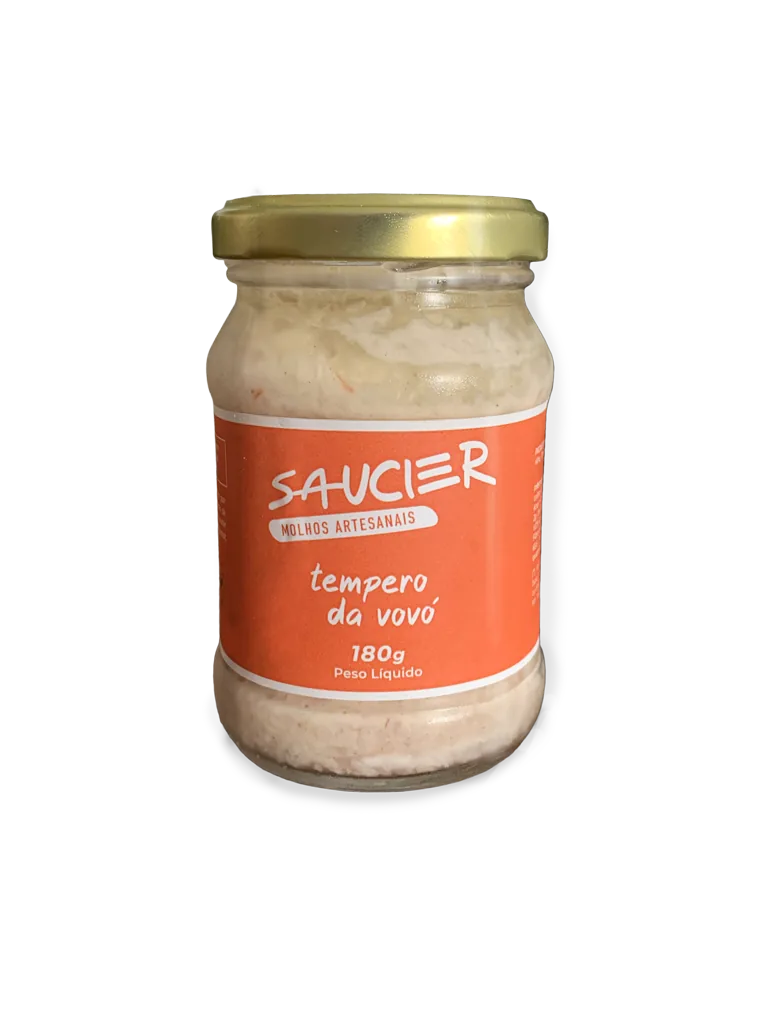 Pote de Tempero da Vovó Saucier
